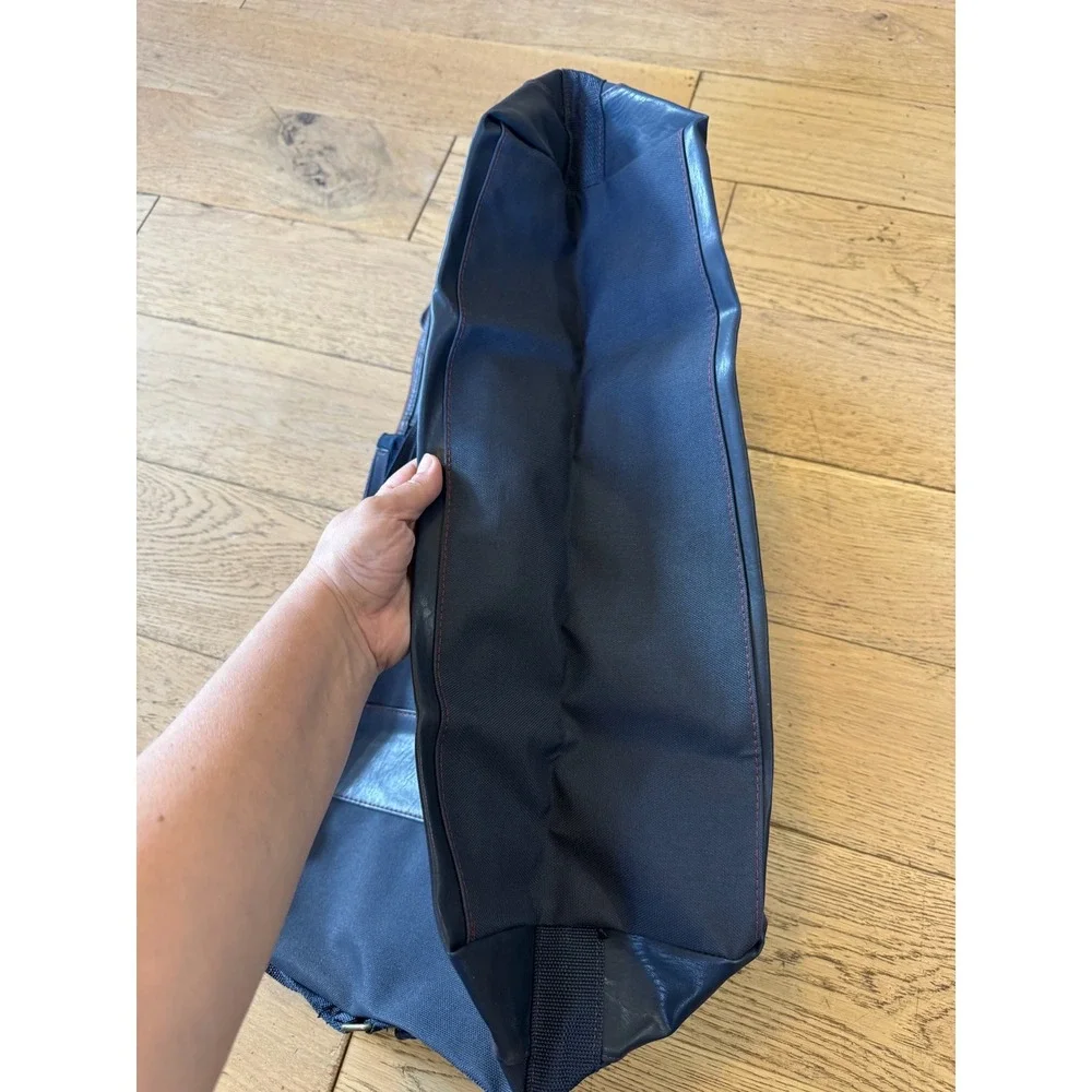 Opium‎ Yves Saint Laurent Duffel Bag Navy Blue Weekender Travel Carry On